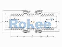 RLAD Shim Pack Coupling,RLAD Standard Double Diaphragm Coupling