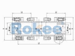 RLHD Shim Pack Coupling,RLHD High Speed Diaphragm Coupling